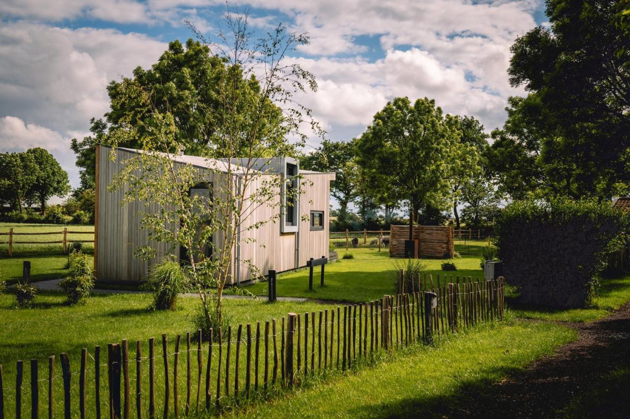 Bij De Genieterij Luxe Tiny Houses Koudum Exterior foto